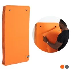 Mirafit Set Of 12 TPE Non Slip Exercise Mats And Wall Hanger