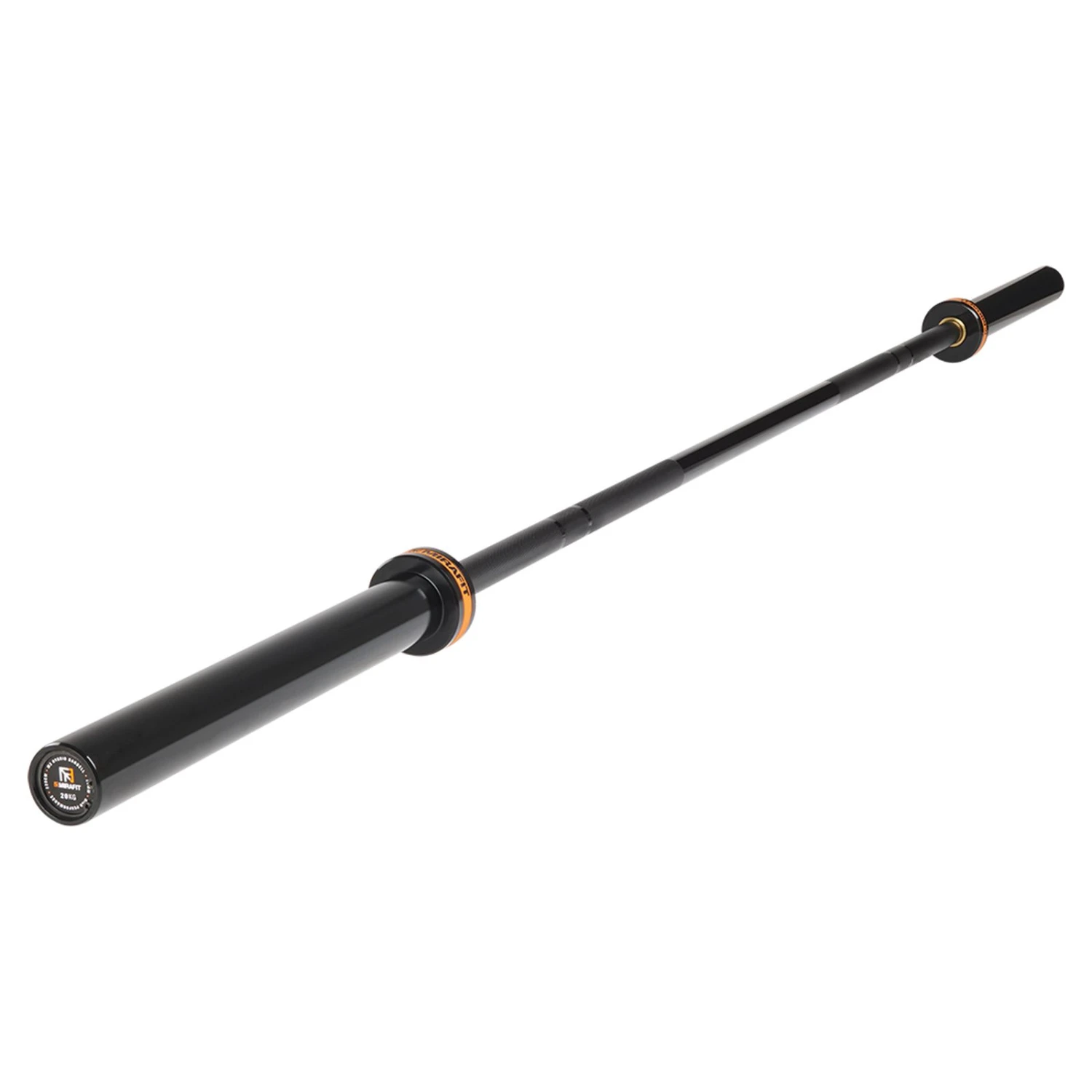 Mirafit M3 7ft 20kg Olympic Barbell - Black 1 Mirafit M3 7ft 20kg Olympic Barbell - Black