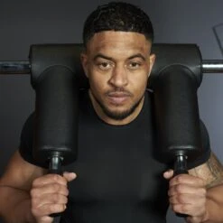 Mirafit SSB2 Safety Squat Bar -Fitness Promotion Store Neck Pad on Shoulders Mirafit SSB2 Safety Squat Bar