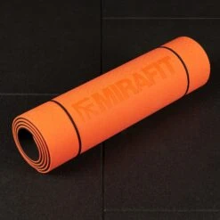 Mirafit 2 Tone TPE Non Slip Exercise Mat - 183cm -Fitness Promotion Store Orange Mirafit 8mm TPE Exercise Mat 2