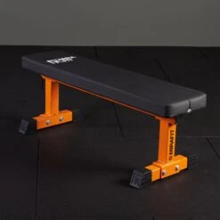 Mirafit M2 Flat Weight Bench -Fitness Promotion Store Orange Mirafit M2 Flat Weight Bench in gym