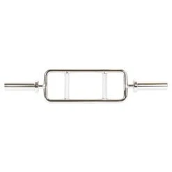 Mirafit 2" Olympic Tricep Bar & Spring Collars -Fitness Promotion Store Overhead View Mirafit 2 inch Olympic Tricep Bar and Spring Collars