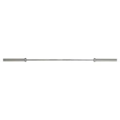 Mirafit M3 Classic 20kg Olympic Barbell -Fitness Promotion Store Overhead View Mirafit Silver M3 7ft 20kg Olympic Barbell on White Background 1