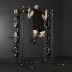 Mirafit M3 Half Rack -Fitness Promotion Store Pull Up using M3 Half Rack