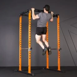 Mirafit M100 Power Rack -Fitness Promotion Store Pull up with Orange Mirafit M100 Power Rack 1