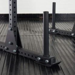 Mirafit M3 Strongman Yoke -Fitness Promotion Store Removable Weight Sleeves Close Up Mirafit M3 Strongman Yoke