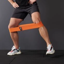 Mirafit Fabric Resistance Bands Set -Fitness Promotion Store Resistance Band Lateral Lunge with Mirafit Fabric Resistance Bands 1