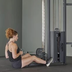 Mirafit Functional Trainer With Weight Stacks -Fitness Promotion Store Seated Row with Mirafit Functional Trainer with 2 100kg Weight Stacks