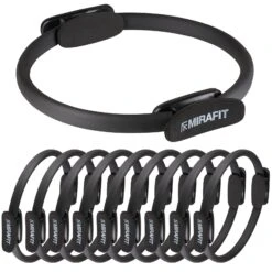Mirafit Set Of 10 Pilates Rings