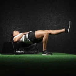 Mirafit Hip Thrust Bench -Fitness Promotion Store Single Leg Hip Thrust with Hip Thrust Bench