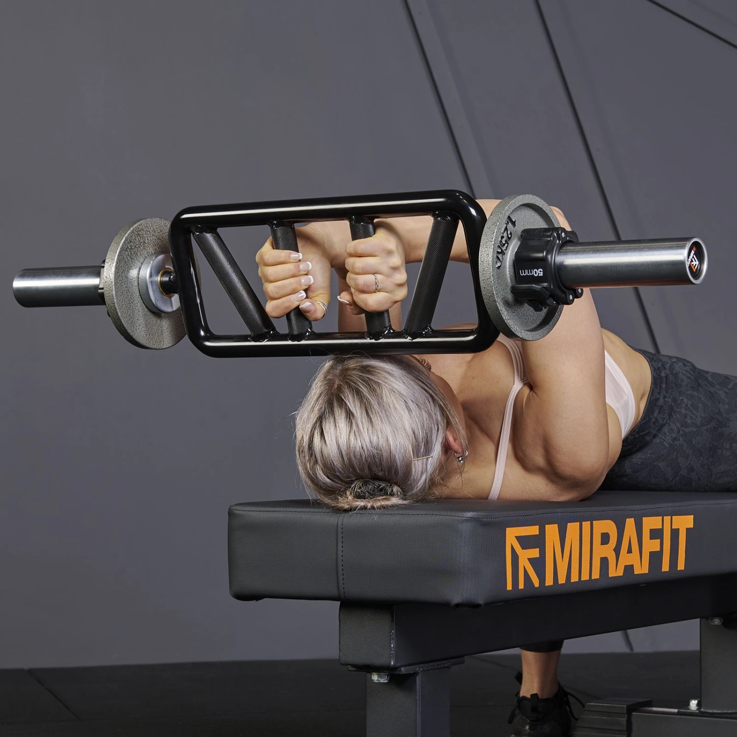 Mirafit M3 Olympic Tricep Bar 2 Mirafit M3 Olympic Tricep Bar - Image 2