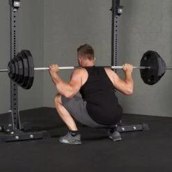 Mirafit Hex 1" Weight Plates -Fitness Promotion Store Squat with Mirafit 1inch Hex Weight Plates