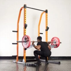 Mirafit 2" Olympic Barbell Weight Bar - 4ft/5ft/6ft/7ft 12 Mirafit 2" Olympic Barbell Weight Bar - 4ft/5ft/6ft/7ft -Fitness Promotion Store Squat with Mirafit 2 Inch Olympic Barbell Weight Bar 7 Foot