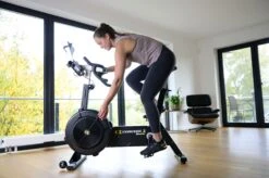 Concept2 BikeErg Bike With PM5 Monitor -Fitness Promotion Store Woman Using Concept2 BikeErg Bike with PM5 Monitor 02