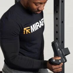 Mirafit M3 UHMW Sandwich J-Cups 12 Mirafit M3 UHMW Sandwich J-Cups -Fitness Promotion Store adjusting Mirafit M3 UHMW Sandwich J Cups