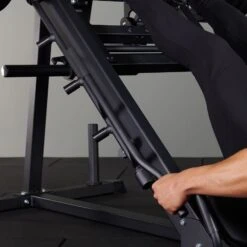 Mirafit Leg Press And Hack Squat Machine -Fitness Promotion Store adjusting rails on Mirafit Leg Press and Hack Squat Machine