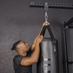 Mirafit Hanging Punch Bag -Fitness Promotion Store attaching Mirafit Hanging Punch Bag 1