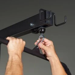 Mirafit Lat Pulldown & Seated Row Machine -Fitness Promotion Store attaching handle to Mirafit Plate Loaded Lat Pulldown Machine 1