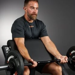 Mirafit M3 Preacher Curl Bench -Fitness Promotion Store barbell preacher curl on Mirafit Preacher Curl 1