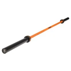 Mirafit M3 7ft 20kg Olympic Barbell - Orange & Black