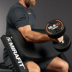 Mirafit M3 Preacher Curl Bench -Fitness Promotion Store dumbbell preacher curl Mirafit Preacher Curl 1