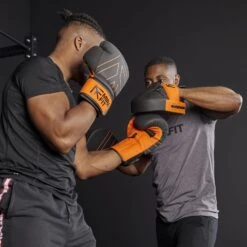 Fitness Promotion Store -Fitness Promotion Store exercising with Mirafit PU Boxing Mitts