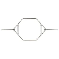 Mirafit 1" Standard Trap Bar -Fitness Promotion Store flat view mirafit 1 inch standard trap bar