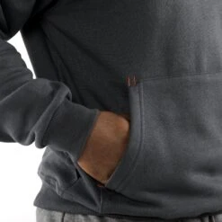 Mirafit Men's Charcoal Gym Hoodie -Fitness Promotion Store front pocket Mirafit Mens Charcoal Gym Hoodie 7