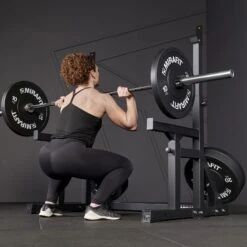 Mirafit M230 Squat And Bench Press Rack -Fitness Promotion Store front squat M230 Squat and Bench Press Rack