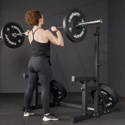 Mirafit M230 Squat And Bench Press Rack -Fitness Promotion Store front squat in Mirafit M230 Squat and Bench Press Rack