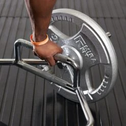 Mirafit 1" Standard Trap Bar -Fitness Promotion Store gripping handle of mirafit 1 inch standard trap bar