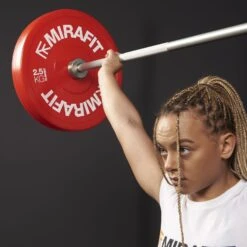 Mirafit Olympic Technique Bumper Plates -Fitness Promotion Store jenny tong snatch mirafit technique bar and technique plates