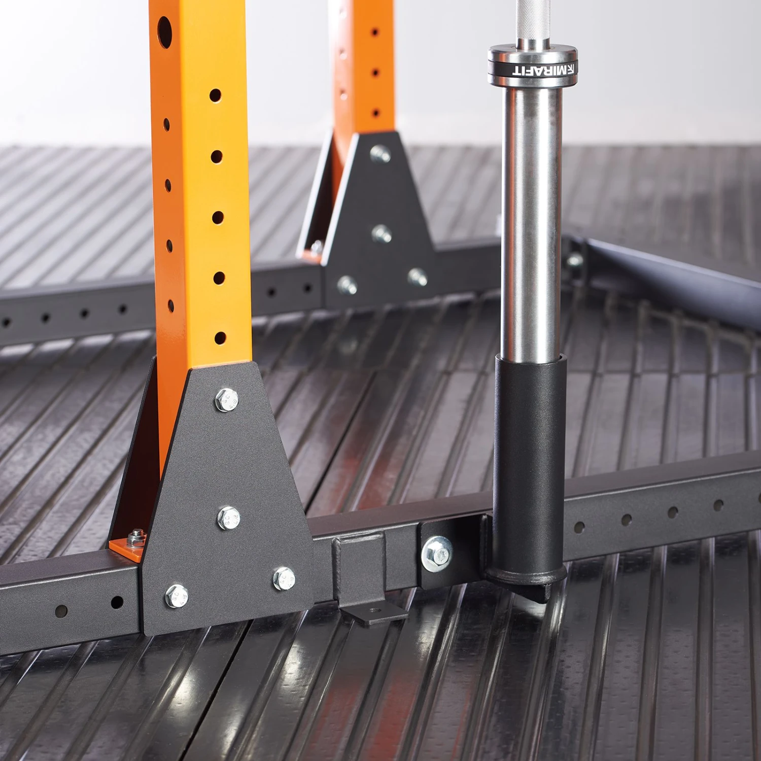 Mirafit M200 Rack Barbell Holder Twin Pack 2 Mirafit M200 Rack Barbell Holder Twin Pack - Image 2