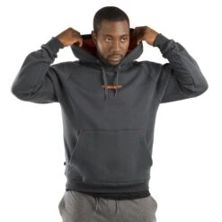 Mirafit Men's Charcoal Gym Hoodie -Fitness Promotion Store lifting hood Mirafit Mens Charcoal Gym Hoodie 7