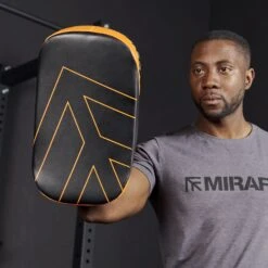 Mirafit PU Kick Pad 11 Mirafit PU Kick Pad -Fitness Promotion Store man using Mirafit PU Kick Pad