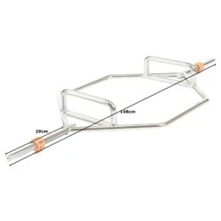 Mirafit 1" Standard Trap Bar -Fitness Promotion Store mirafit 1 inch standard trap bar measurements