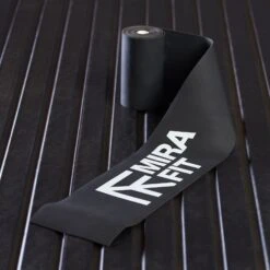 Mirafit Floss Bands -Fitness Promotion Store mirafit 1.5mm x 10cm floss band on gym mats