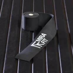Mirafit Floss Bands -Fitness Promotion Store mirafit 1.5mm x 5cm floss band on gym mats