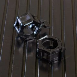 Mirafit 2" Olympic Weight Bar Collars -Fitness Promotion Store mirafit 2 inch olympic weight bar qr collars in black