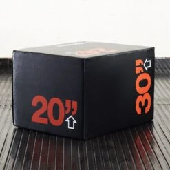 Mirafit 3 In 1 Soft Plyo Jump Box - 30" X 24" X 20" -Fitness Promotion Store mirafit 3 in 1 soft plyo jump box 30x24x20 on mats