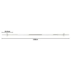 Mirafit 4ft Standard 1" Spinlock Bar -Fitness Promotion Store mirafit 4ft standard 1 inch spinlock bar measurements