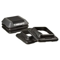 Mirafit 5 Level Mini Exercise Step 17 Mirafit 5 Level Mini Exercise Step -Fitness Promotion Store mirafit black 5 level mini exercise step with risers taken off