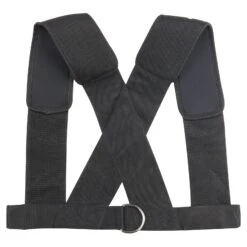 Mirafit Shoulder Harness & Connection Straps -Fitness Promotion Store mirafit black sled harness rear view