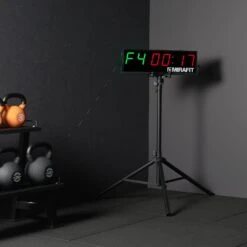 Mirafit Gym Timer Stand 9 Mirafit Gym Timer Stand -Fitness Promotion Store mirafit large home gym timer and stand in home gym