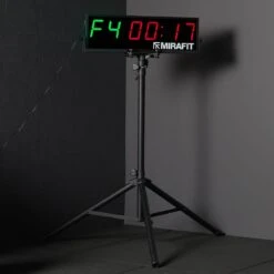 Mirafit Gym Timer Stand 10 Mirafit Gym Timer Stand -Fitness Promotion Store mirafit large home gym timer and stand inside gym