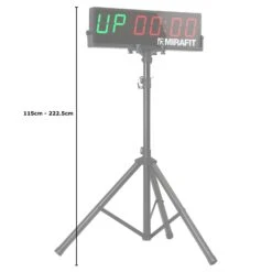 Mirafit Gym Timer Stand 11 Mirafit Gym Timer Stand -Fitness Promotion Store mirafit large home gym timer and stand measurements