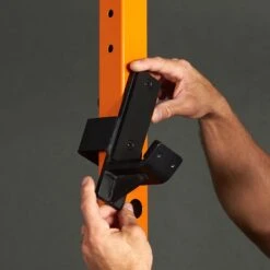 Mirafit M100 Standard J-Cups -Fitness Promotion Store mirafit m100 j cups installation on rack