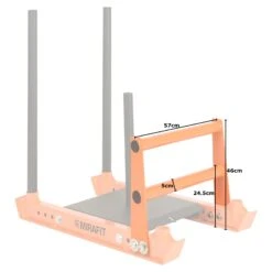 Mirafit M3 Weight Sled Double Lower Handle Attachment 19 Mirafit M3 Weight Sled Double Lower Handle Attachment -Fitness Promotion Store mirafit m3 sled double handle attachment measurements 1