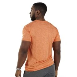 Mirafit Orange Active Fit Gym T-Shirt -Fitness Promotion Store mirafit orange active fit gym shirt back