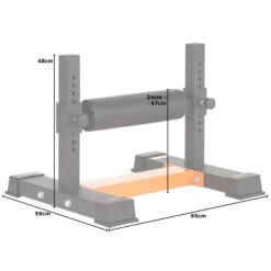 Mirafit Single Leg Split Squat Stand - Fully Adjustable -Fitness Promotion Store mirafit single leg split squat stand measurements